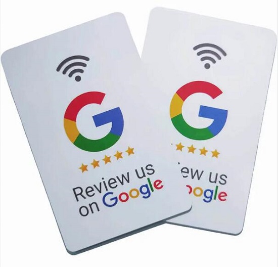 <strong>NFC Chip Social Media For Google Review Business Tap Card</strong>