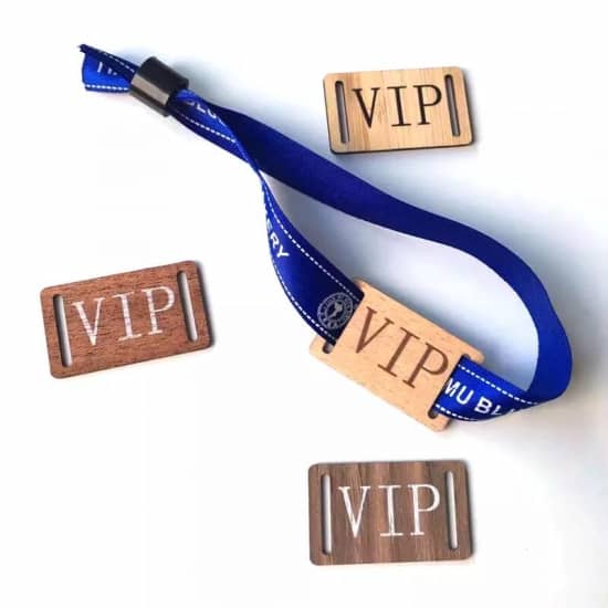 <i> Eco RFID Wooden  Bracelet for Party Festival Events</i>