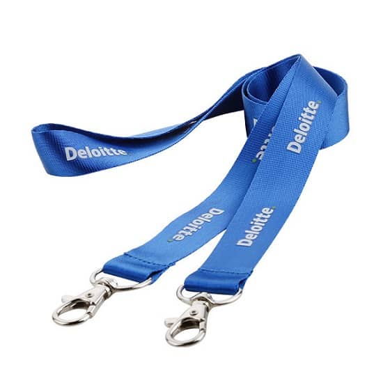 <strong>Nylon Polyster Silk Printing Short Neck Strap Dye Sublimation Lanyard</strong>