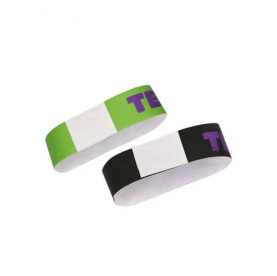 <strong>Anti-allergic PP Synthetic Paper Printable Disposable RFID Paper Wristband</strong>