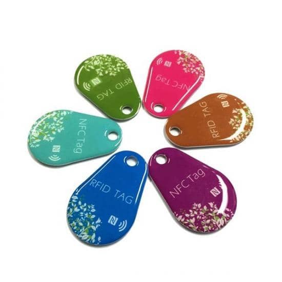 <strong>Epoxy Crystal NFC Key Fobs For Access Control</strong>