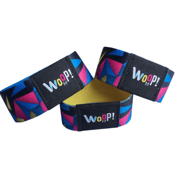 <strong>Elastic Woven Fabric Reusable NFC Wristband</strong>