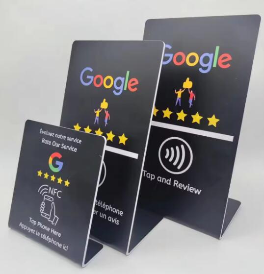<i><strong>Acrylic NFC Ntag213/215/216 Table Stand</strong></i>